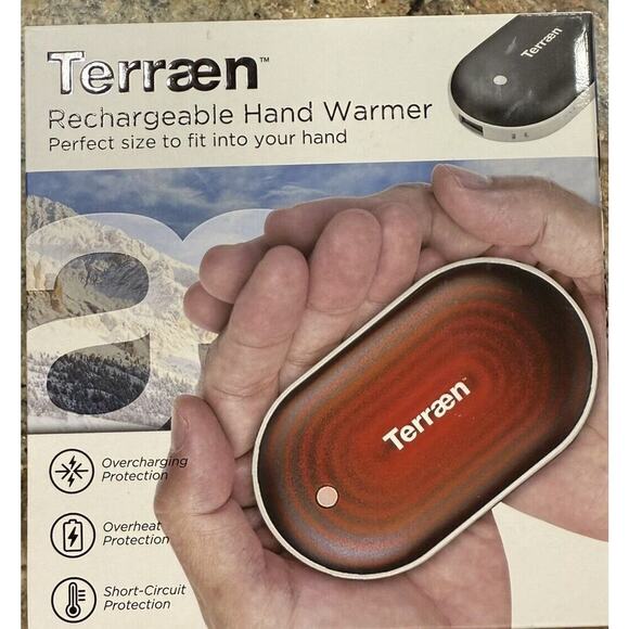 Rechargeable Hand Warmer USB Pocket Heater Warmer - 3 Settings - Picture 3 of 3